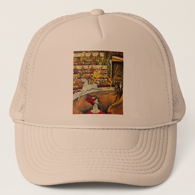 Casquette Le cirque de Georges Seurat (1891) (Devant)