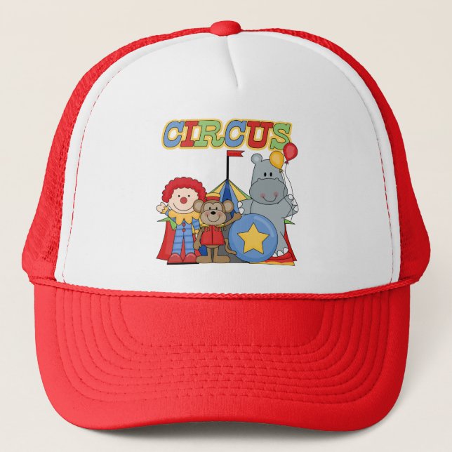 Casquette Le cirque est en T-shirts et cadeaux de ville (Devant)