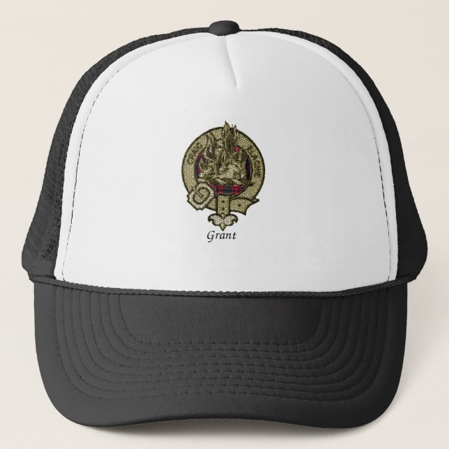 Casquette Le clan de Grant Crest (Devant)