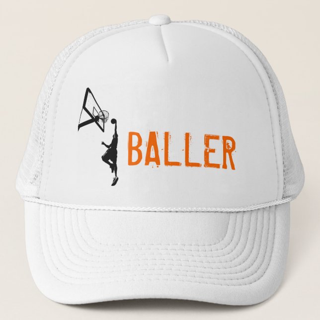 Casquette Le claquement de basket-ball trempent la (Devant)