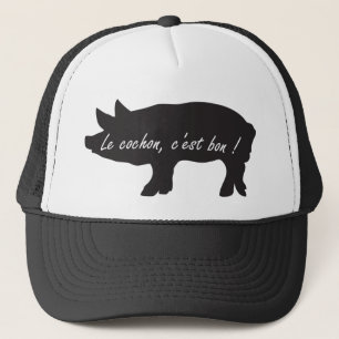 Casquette Le cochon, c'est bon !