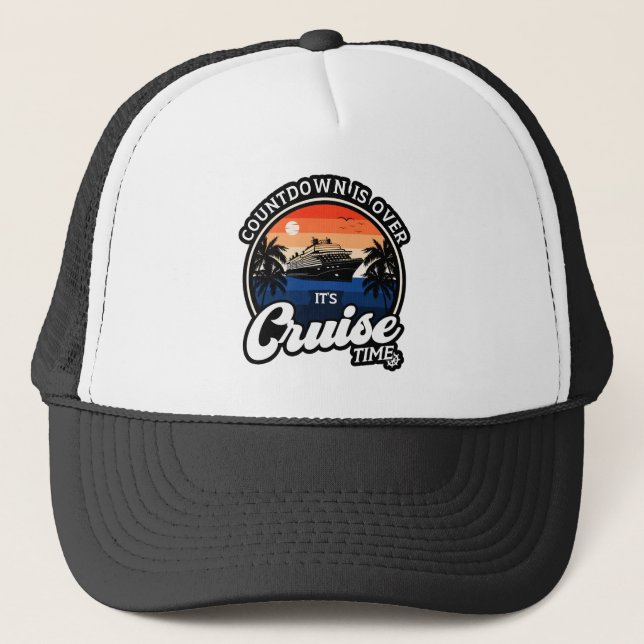 Casquette Le Compte À Recompte Est Terminé C'Est Le Temps De (Devant)