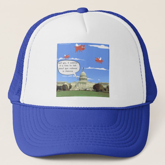 Casquette Le Congrès et les discussions sur la violence armé (Devant)