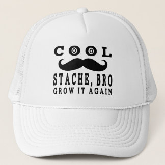 Casquette Le cool drôle Stache Bro de moustache l'élèvent