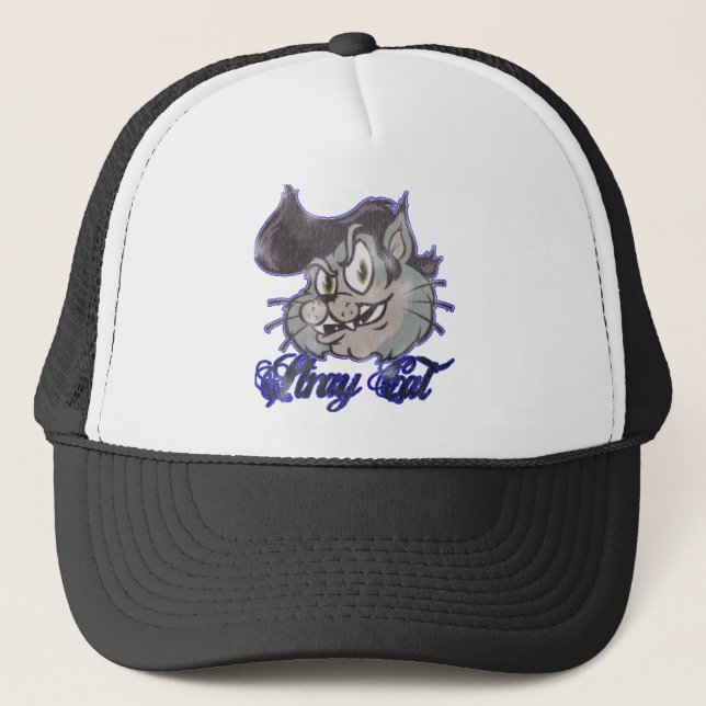 Casquette Le cool KAT du chat égaré (Devant)