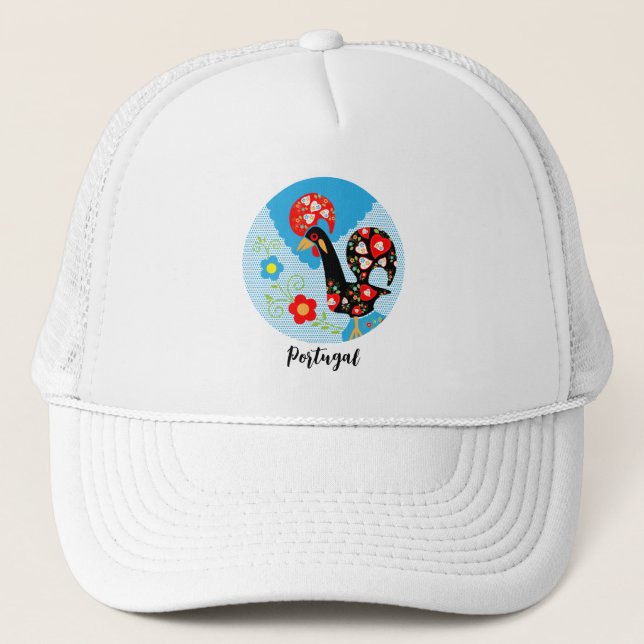 Casquette Le coq portugais de Barcelos (Devant)