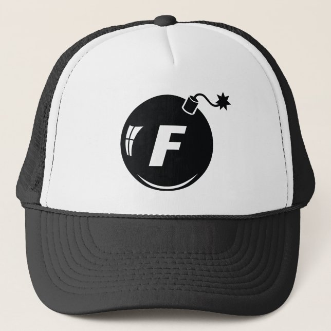 Casquette Le COUVERCLE de bombe de F (Devant)