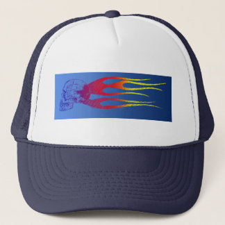 Casquette Le crâne de Flameing
