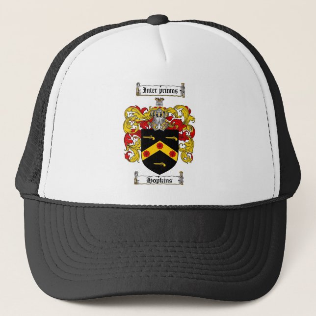 CASQUETTE LE CREST DE FAMILLE DE HOPKINS - MANTEAU DE (Devant)