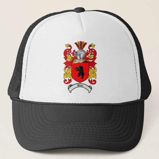 CASQUETTE LE CREST DE FAMILLE DE KLEIN - MANTEAU DE KLEIN (Devant)