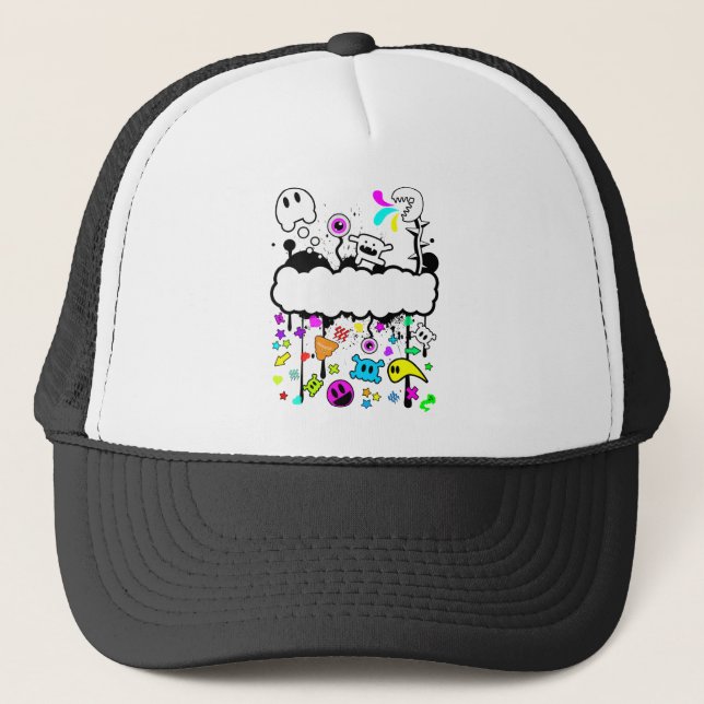Casquette Le de-faire-DA Trippy (Devant)