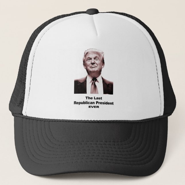 Casquette Le Dernier président républicain (Devant)