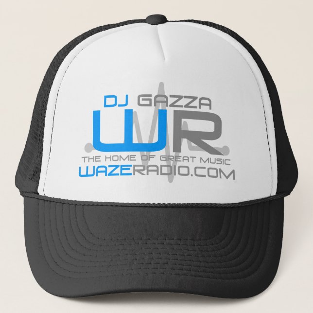 Casquette Le DJ Gazza WazeRadio (Devant)