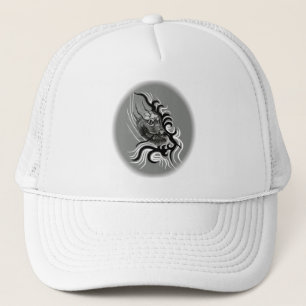 Casquette Le dragon chinois à la toiture de tatouage