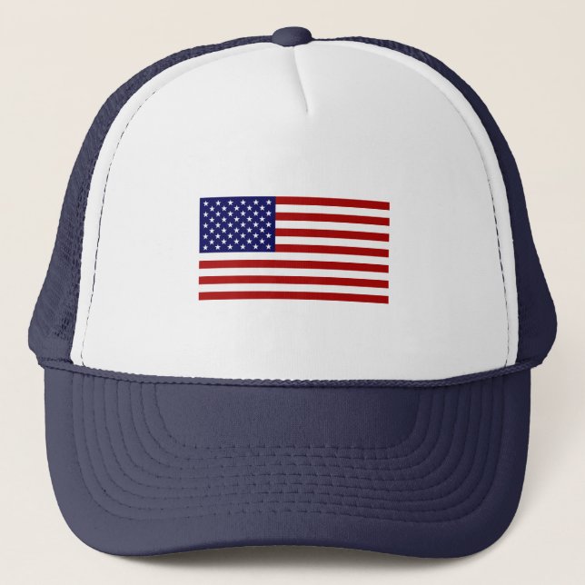 Casquette Le drapeau américain (Devant)