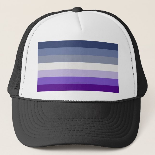Casquette Le drapeau de la fierté lesbienne boucher de Slipp (Devant)