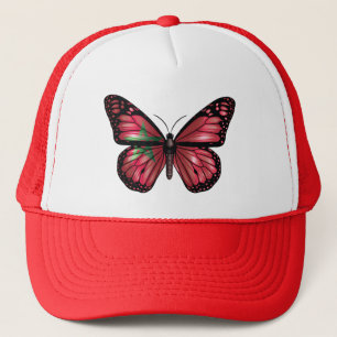 Casquette Le drapeau du papillon marocain