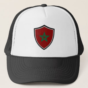 Casquette Le drapeau marocain chapeau de camionneur