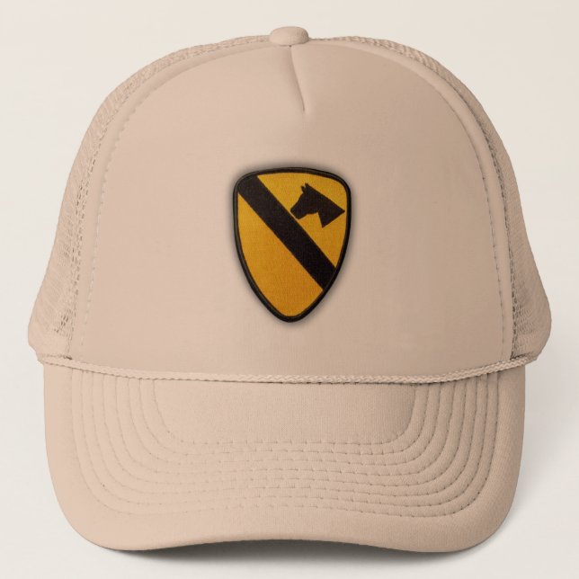 Casquette le ęr 7ème cav d'air de division de cavalerie (Devant)