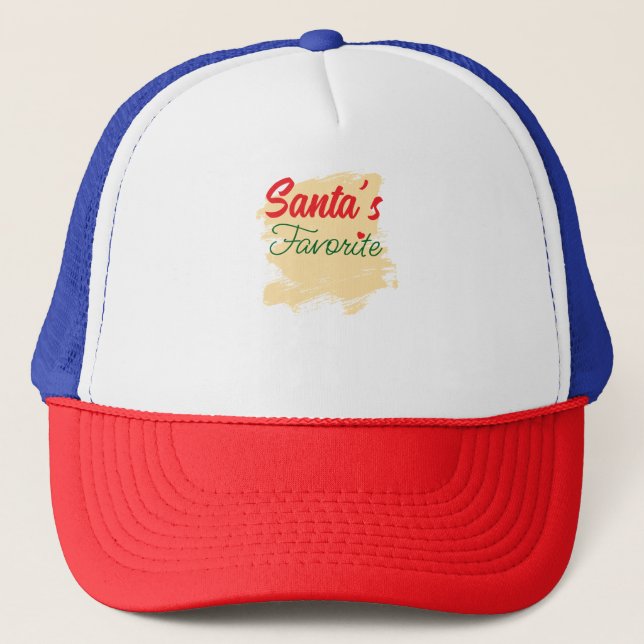 Casquette Le favori du Père Noël (Devant)