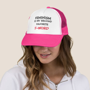 CASQUETTE LE FÉMINISME EST MA DEUXIÈME FAVORITE F-WORD