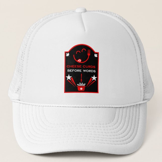 Casquette Le Festival de Nourriture Canadienne La Poutine (Devant)