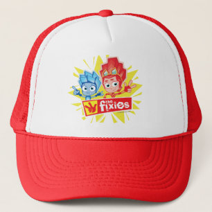 Casquette Le Fixies Nolik et feu