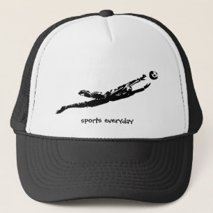 Casquette le football, but, patin, sport, gymnase,