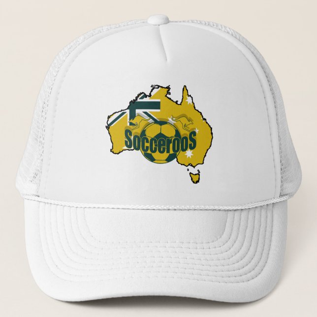 Casquette Le football de l'Australie (Devant)