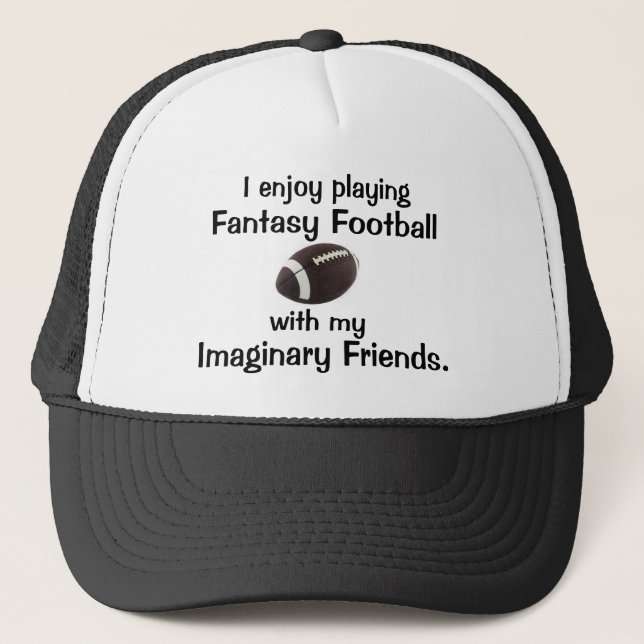 Casquette Le football d'imaginaire (Devant)