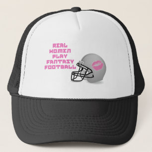 Casquette Le football d'imaginaire de jeu de vraies femmes