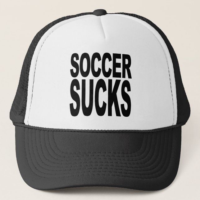 Casquette Le football suce (Devant)