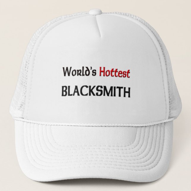 Casquette Le forgeron le plus chaud des mondes (Devant)