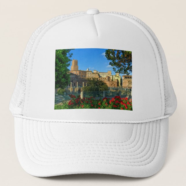 Casquette Le forum de Trajan, Traiani, Roma, Italie (Devant)