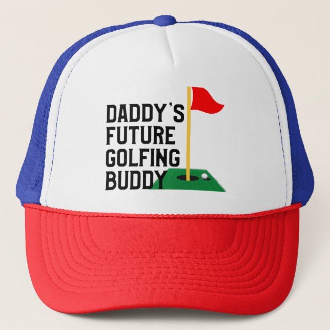 Casquette Le futur de papa Golfing Buddy Bodysuit pour bébé (Devant)