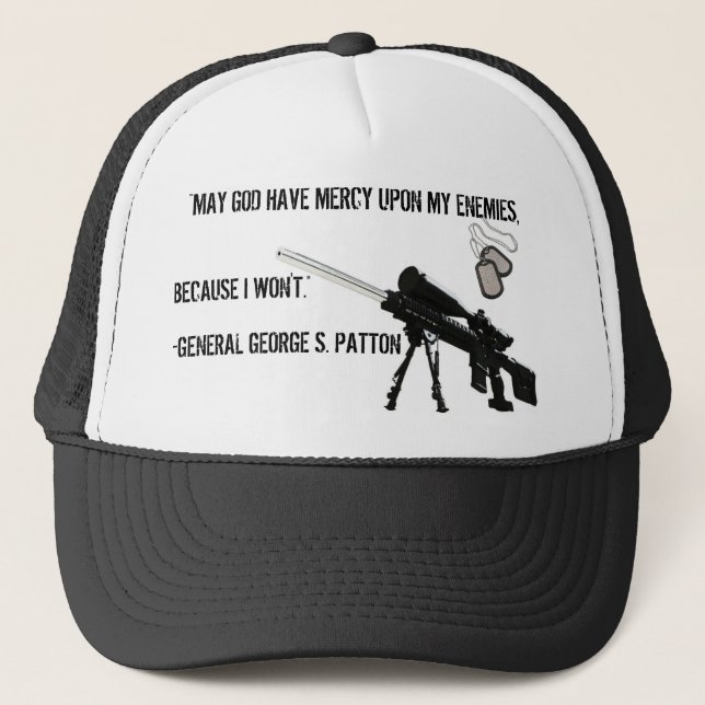 Casquette Le Général George S. Patton ; AR-15 (Devant)