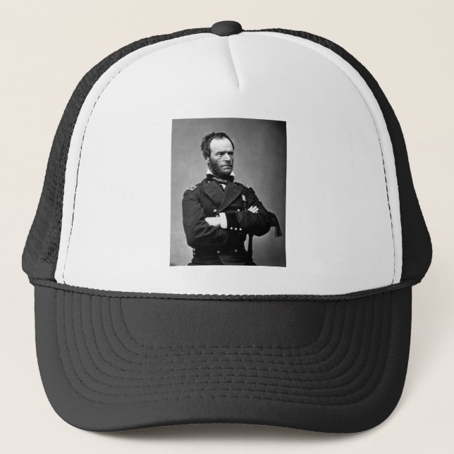 Casquette Le Général William Tecumseh Sherman, 1865. (Devant)