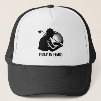 Casquette Le golf est dur, le golf