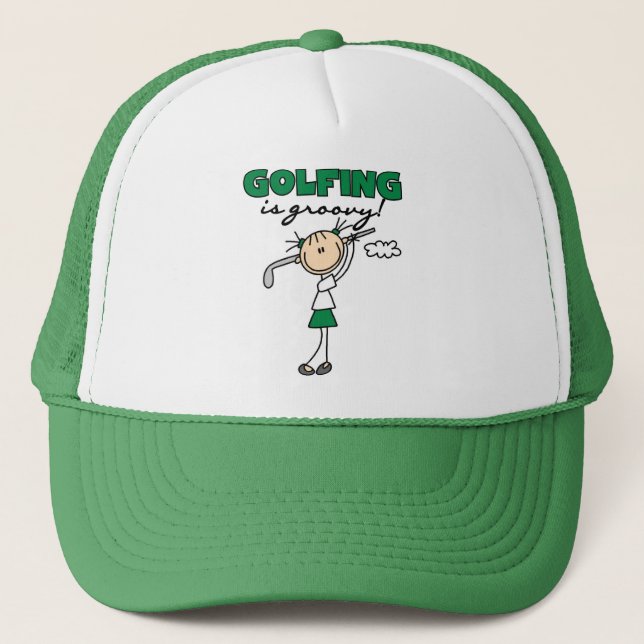 Casquette Le golf est super (Devant)
