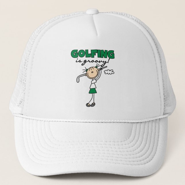 Casquette Le golf est super (Devant)