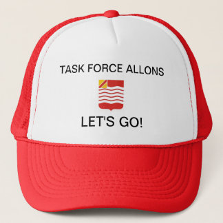 CASQUETTE LE GROUPE DE TRAVAIL ALLONS, A LAISSÉ LES USA