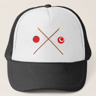 Casquette Le Japon et drapeaux croisés parOkinawa