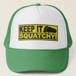 Casquette Le jaune LE GARDENT SQUATCHY ! copie de