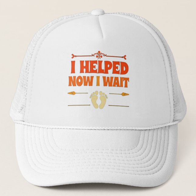 Casquette « Le jeu de l'attente – Édition bébé » (Devant)