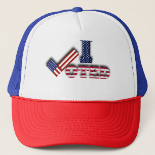 Casquette Le jour de l'élection des T-shirts, j'ai voté