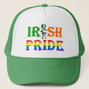 Casquette Le jour de St Patrick irlandais gai de fierté