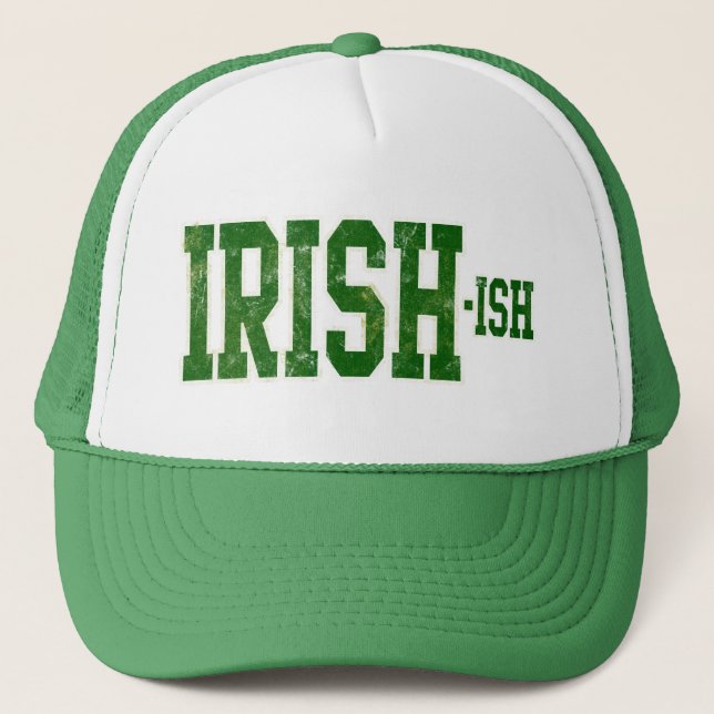 Casquette Le jour de St Patrick Irlandais-ish et drôle (Devant)