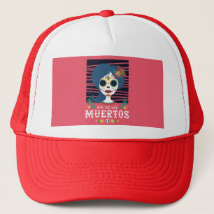 Casquette Le Jour Des Morts Cadeau Crâne De Sucre Mexicain
