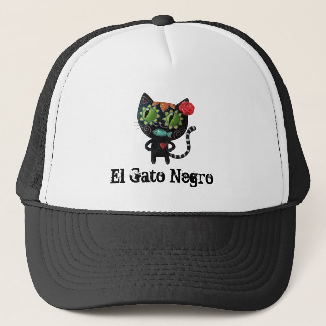 Casquette Le jour du chat noir mort (Devant)