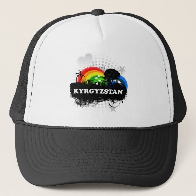Casquette Le Kirghizistan fruité mignon (Devant)